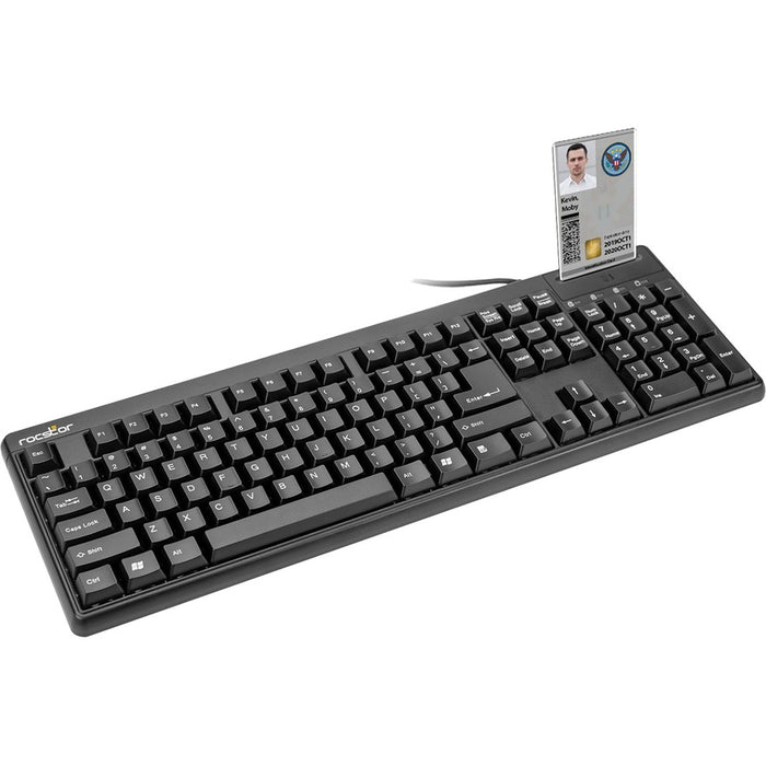 Rocstor KS20T Keyboard with Smartcard Reader