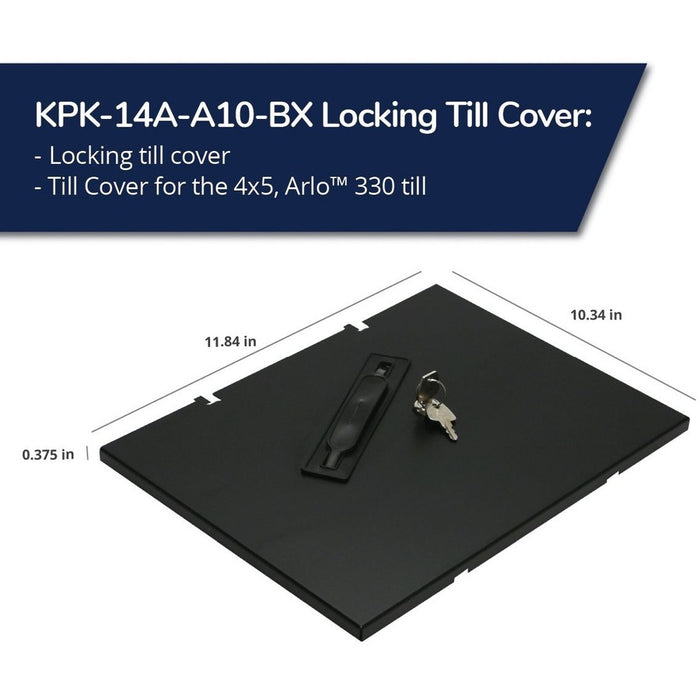 apg Steel Locking Till Cover | fits EKDS320-1-x330-xxx | for Arlo Series 330 Drawers |