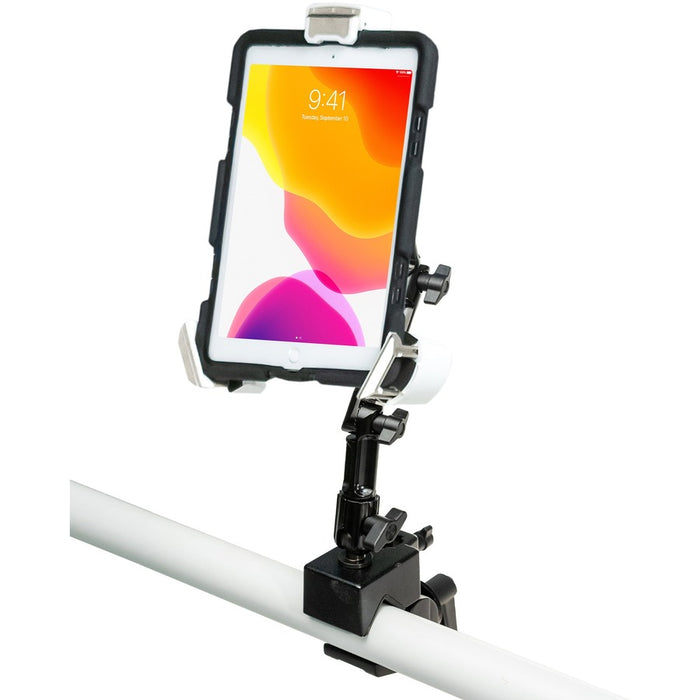 CTA Digital Clamp Mount for Tablet, iPad, iPad mini, iPad Air, iPad Pro, Tablet Case