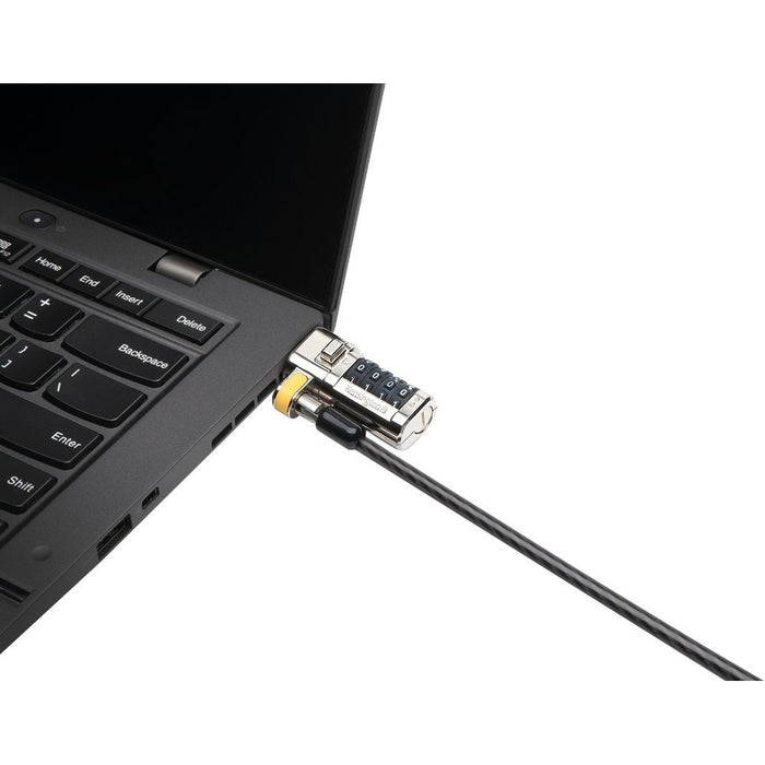 Kensington ClickSafe Combination Laptop Lock for Wedge-Shaped Security Slot