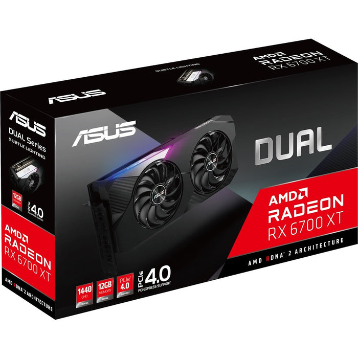 Asus AMD Radeon RX 6700 XT Graphic Card - 12 GB GDDR6