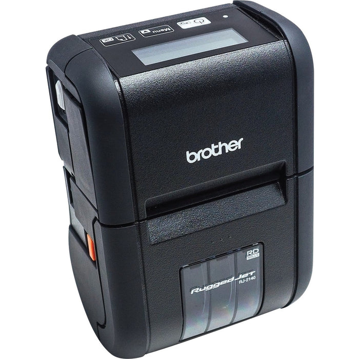 Brother RuggedJet RJ-2140 Direct Thermal Printer - Monochrome - Portable - Label/Receipt Print - USB - Battery Included