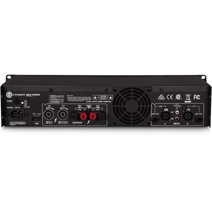 Crown XLS DriveCore 2 XLS 2002 Amplifier - 1300 W RMS - 2 Channel