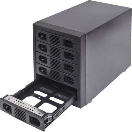 SYBA Multimedia 5 Bay 2.5" and 3.5" SATA HDD External USB 3.0 / eSATA RAID Hard Drive Enclosure