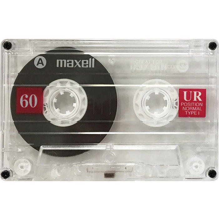 Maxell UR60 Cassette Tape (2 Pack)