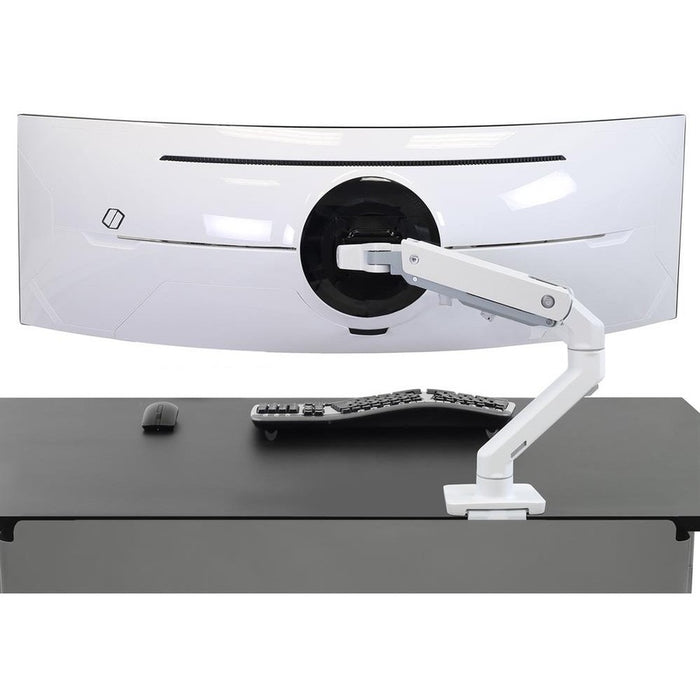 Ergotron Mounting Pivot for Monitor, Curved Screen Display, Mounting Arm - White