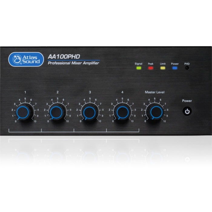 AtlasIED AA100PHD Amplifier - 100 W RMS - Black
