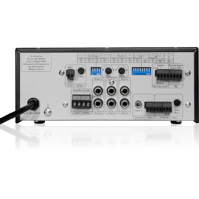 AtlasIED AA100PHD Amplifier - 100 W RMS - Black