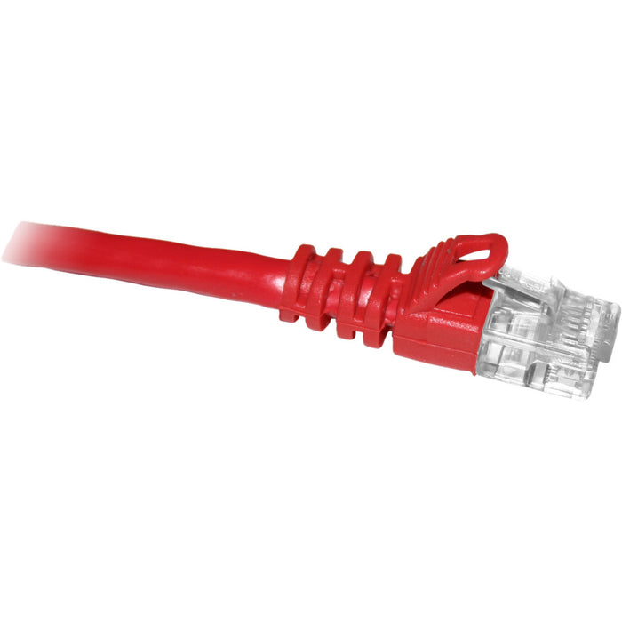 ClearLinks 50FT Cat. 6 550MHZ Red Molded Snagless Patch Cable