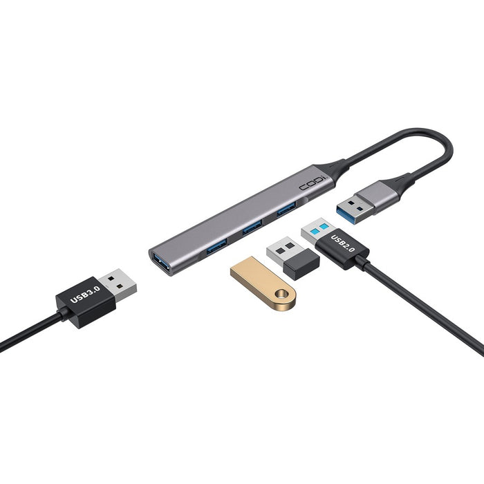 CODi USB-A 4-Port Hub