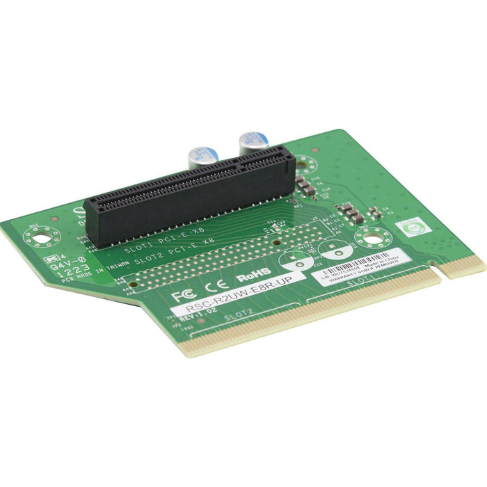 Supermicro 2U RHS WIO Riser Card with a PCI-E x8 for UP MBs (Rev 1.02)