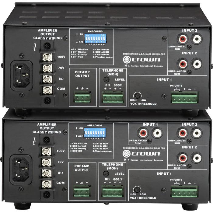 Crown 160MA Amplifier - 60 W RMS - 1 Channel