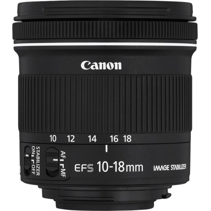Canon - 10 mm to 18 mm - f/5.6 - Ultra Wide Angle Zoom Lens for Canon EF-S
