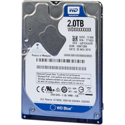 WD-IMSourcing Blue WD10JPVX 1 TB Hard Drive - 2.5" Internal - SATA (SATA/300)