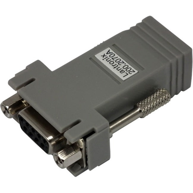 Lantronix Accessory, RJ45 To DB9F DCE Adapter For Connection To A DB9M DTE