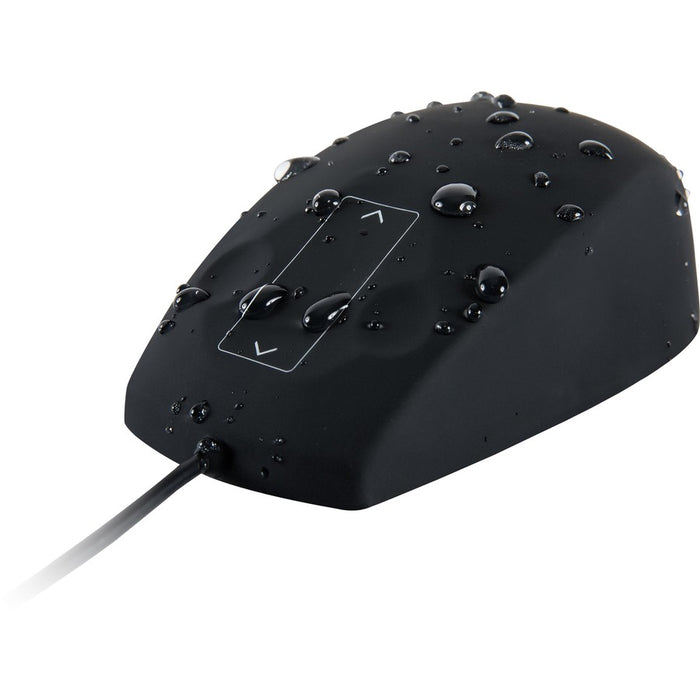Wetkeys Waterproof Professional-grade Mouse w/Touchpad-scroll (USB) (Black)