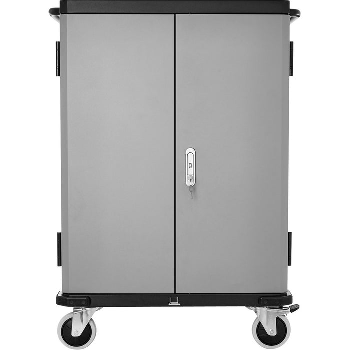 V7 Charge Cart for 36 Mobile Computers - Secure, Store and Charge Chromebooks, Notebooks and Tablets - NEMA US Plug