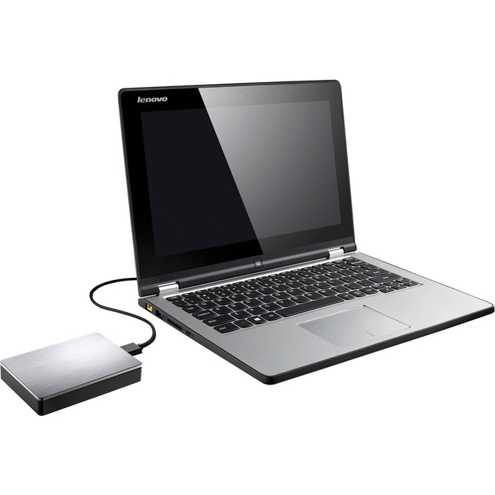 Seagate-IMSourcing Backup Plus STDR1000101 1 TB Hard Drive - 2.5" External - Silver