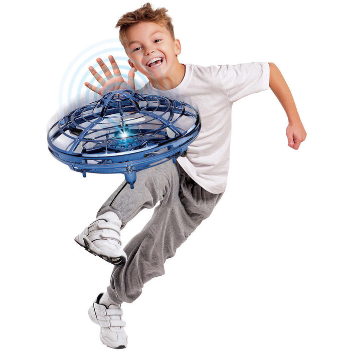 MYEPADS Hover Star- Motion Controlled UFO- Includes Glowing LED Lights- Blue