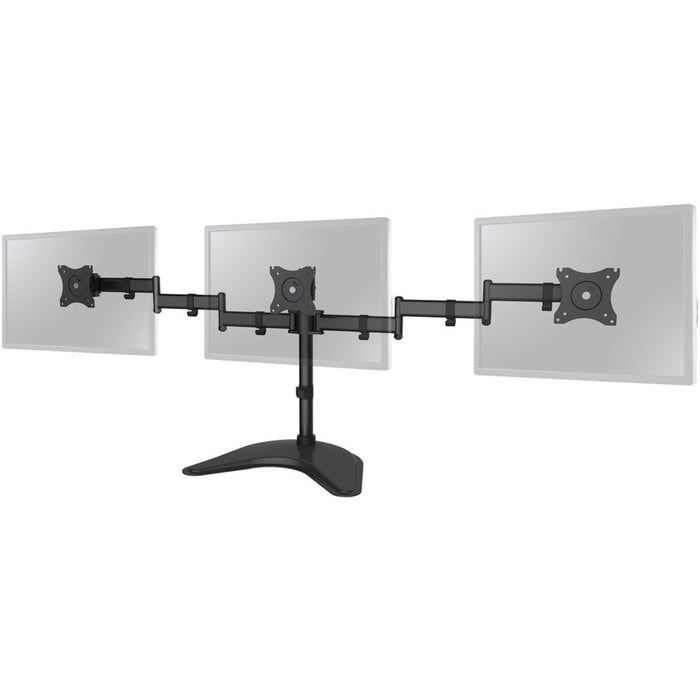 SIIG Articulated Freestanding Triple Monitor Desk Stand - 13"-27"