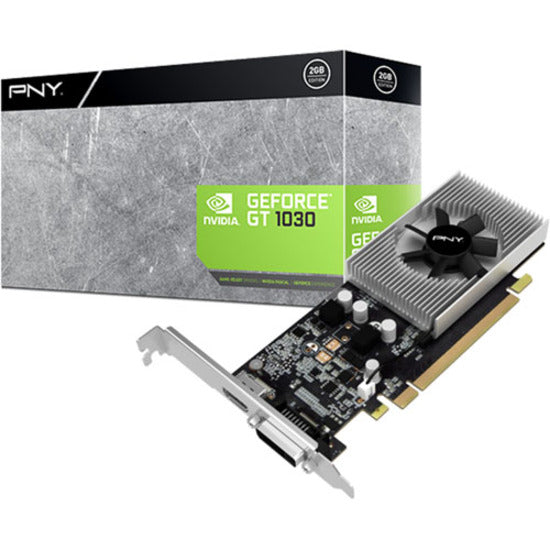 PNY NVIDIA GeForce GTX 1030 Graphic Card - 2 GB GDDR5 - Low-profile