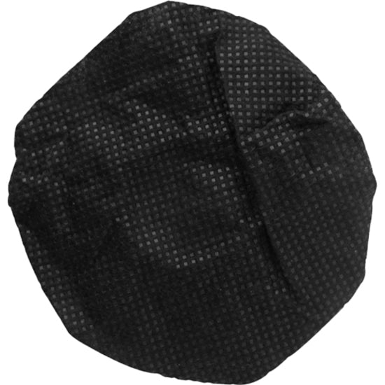 50PAIRS DISPOSABLE SANITARY EARCUSHION COVERS 2.5 IN BLACK