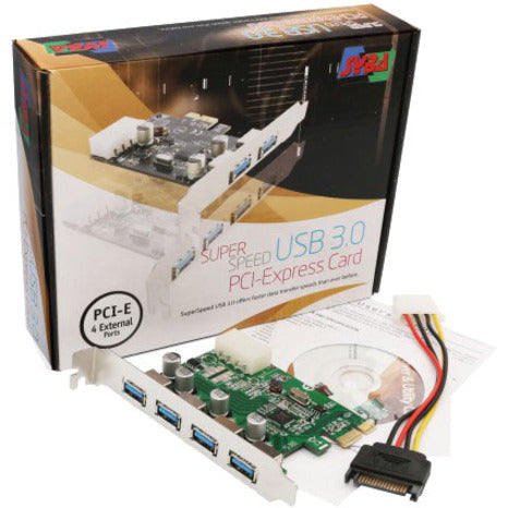 SYBA Multimedia 4 Port USB 3.0 PCI-e x1 Card
