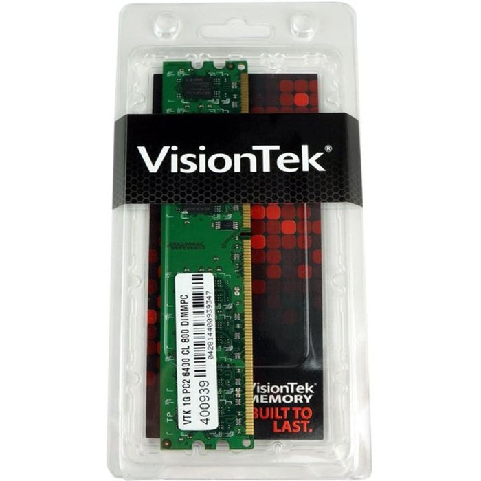 VisionTek 1GB DDR2 800 MHz (PC2-6400) CL5 DIMM - Desktop