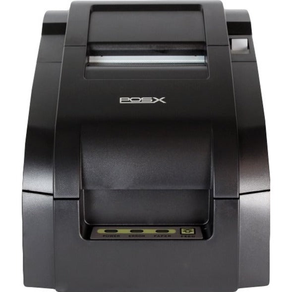 POS-X EVO Impact 912LB470100433 Thermal Transfer Printer - Monochrome - Receipt Print - Parallel - With Cutter - Black