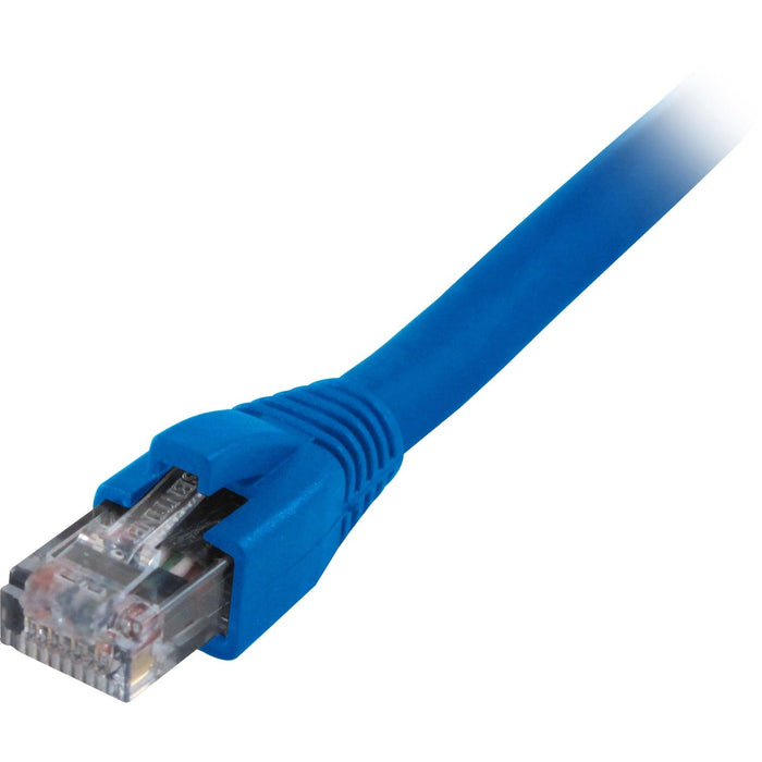 Comprehensive CAT6A Shielded Patch Cable Blue 5ft.