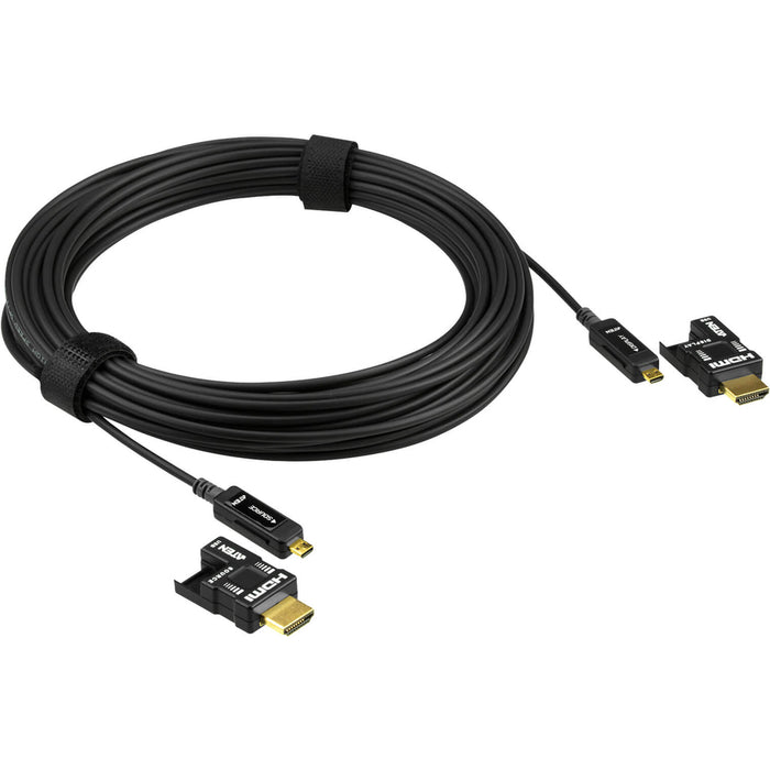 ATEN 15M True 4K HDMI 2.0 Active Optical Cable (True 4K@15m)-TAA Compliant