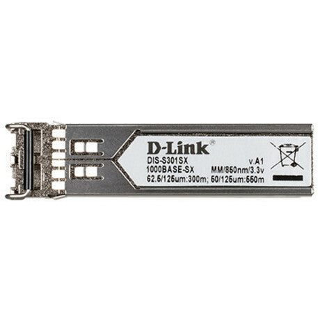 D-Link 1-port Mini-GBIC SFP to 1000BaseSX Multi-Mode Fibre Transceiver