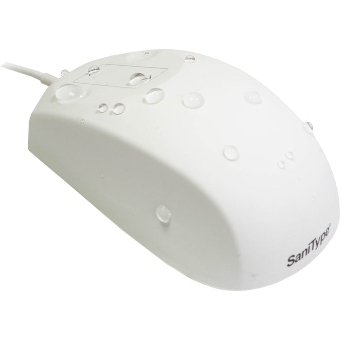 SaniType Professional-Grade Optical Waterproof Mouse with Touchpad-Scroll (USB)