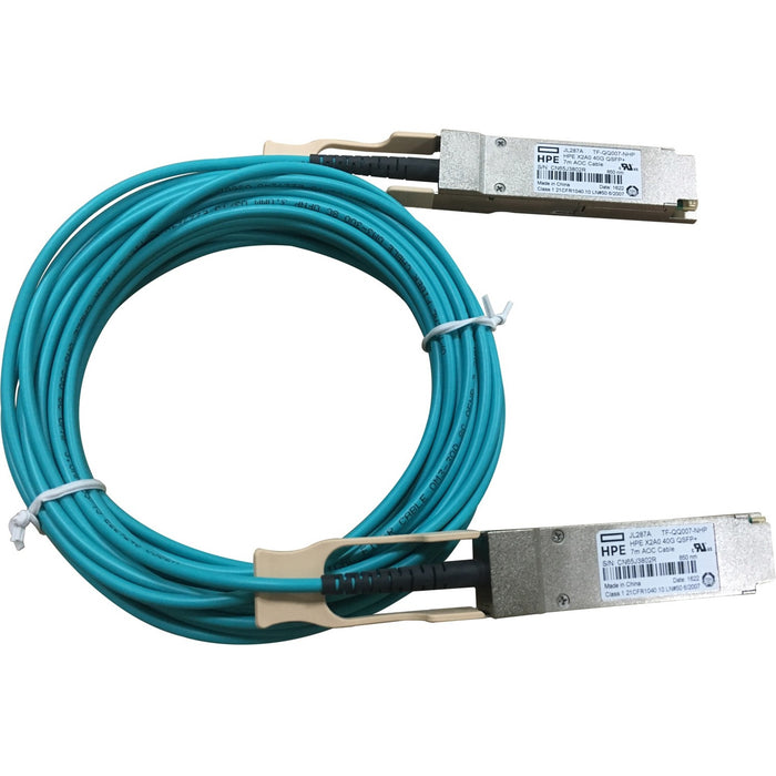 Netpatibles X2A0 40G QSFP+ to QSFP+ 7m Active Optical Cable