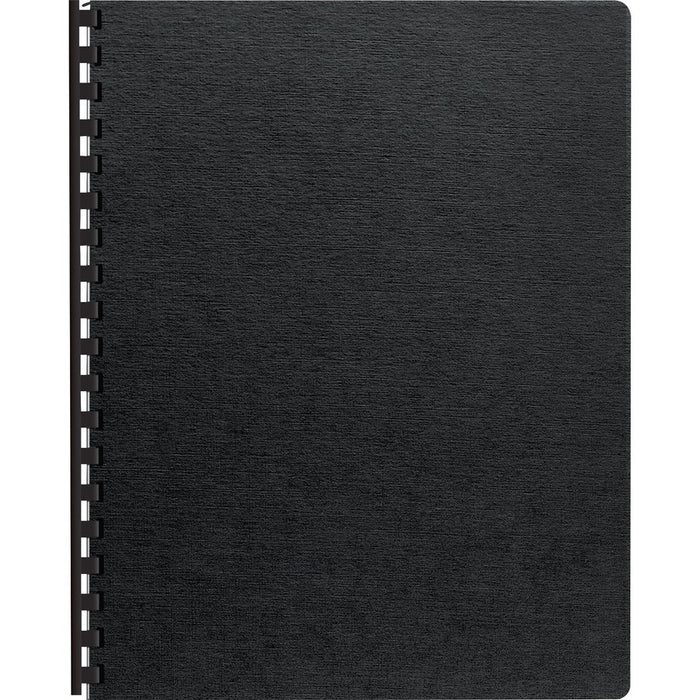 Fellowes Expressions&trade; Linen Presentation Covers - Oversize, Black, 200 pack