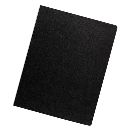 Fellowes Expressions&trade; Linen Presentation Covers - Oversize, Black, 200 pack