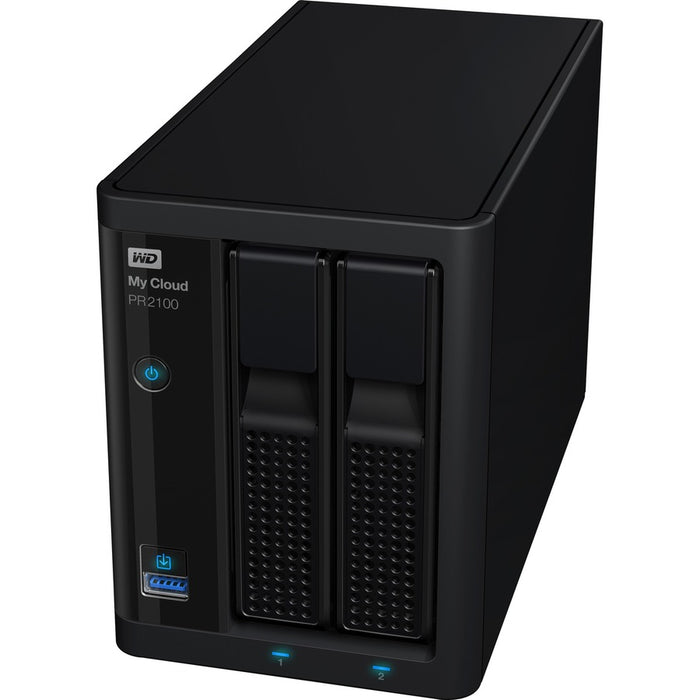 WD 8TB My Cloud PR2100 Pro Series Media Server with Transcoding, NAS - Network Attached Storage