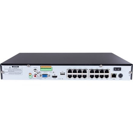 GeoVision 16 Channel H.265 / H.264 4K PoE 2-Bay Standalone NVR - 2 TB HDD