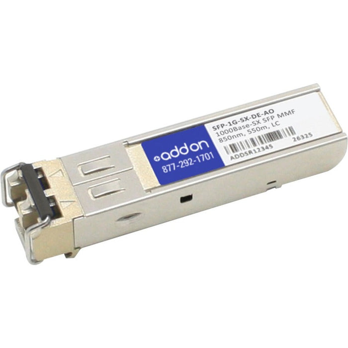 AddOn Dell SFP-1G-SX Compatible TAA Compliant 1000Base-SX SFP Transceiver (MMF, 850nm, 550m, LC)