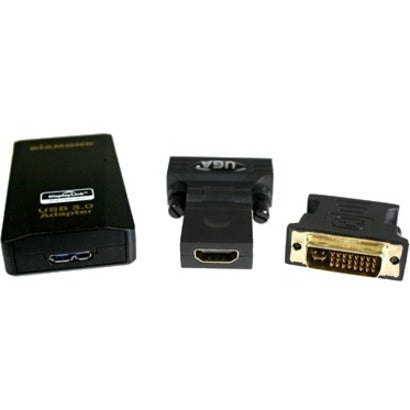 Diamond Multimedia USB 3.0 to VGA/DVI / HDMI Video Graphics Adapter up to 2048�1152 / 1920�1080 (BVU3500)