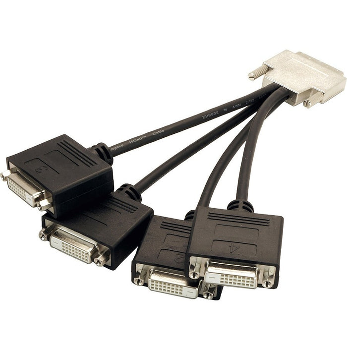 VisionTek VHCDI to 4x SL DVI-D Adapter (M/F)