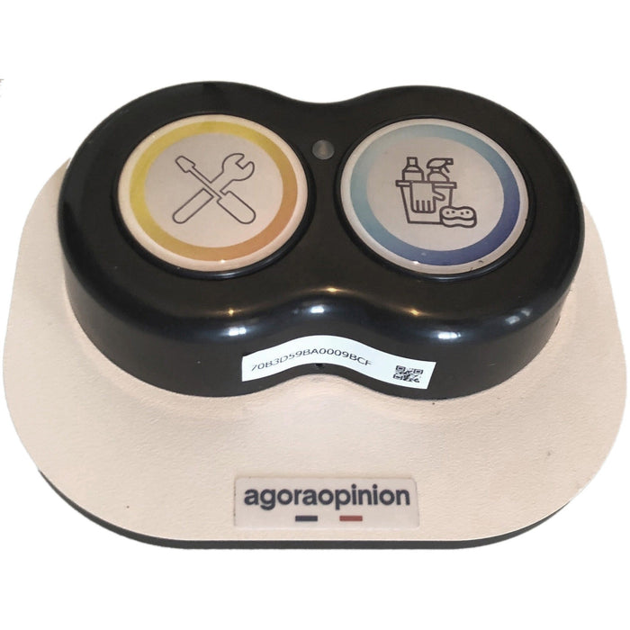 myDevices AgoraOpinion 2-Button Satisfaction Terminal