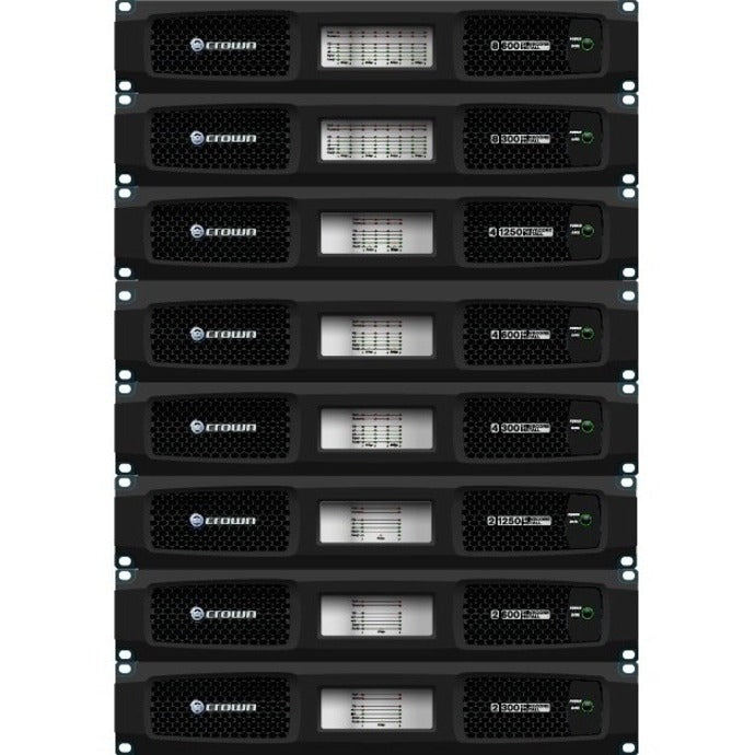 Crown DriveCore Install 4|1250 Amplifier - 10 kW RMS - 4 Channel