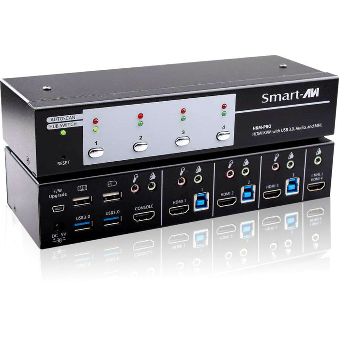 SmartAVI 3 Port HDMI/USB3.0 Switch