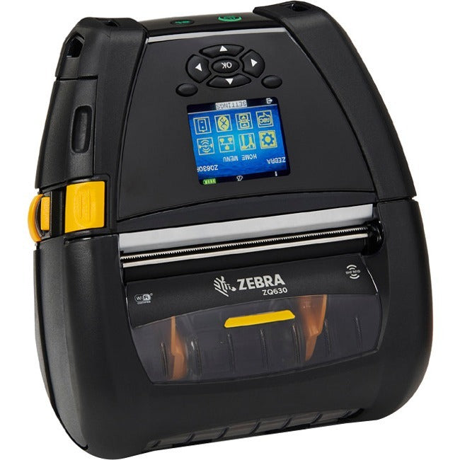 Zebra ZQ630 Mobile Direct Thermal Printer - Monochrome - Handheld - Label Print - Bluetooth - RFID