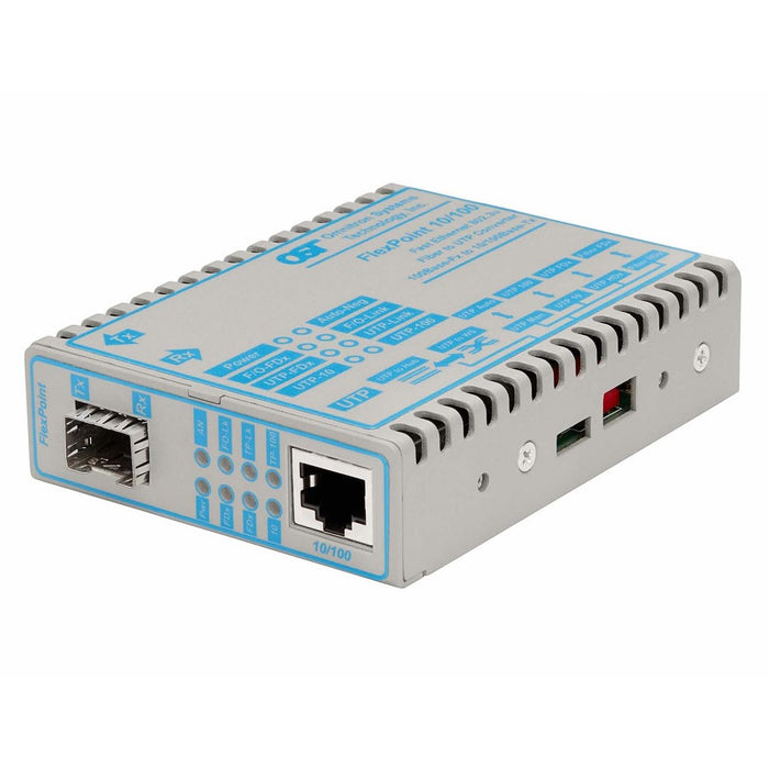 FlexPoint 10/100 Ethernet Fiber Media Converter RJ45 SFP