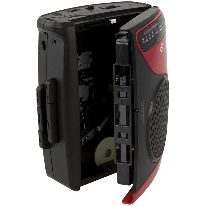 GPX Cassette Player with AM/FM Radio (CAS337B)