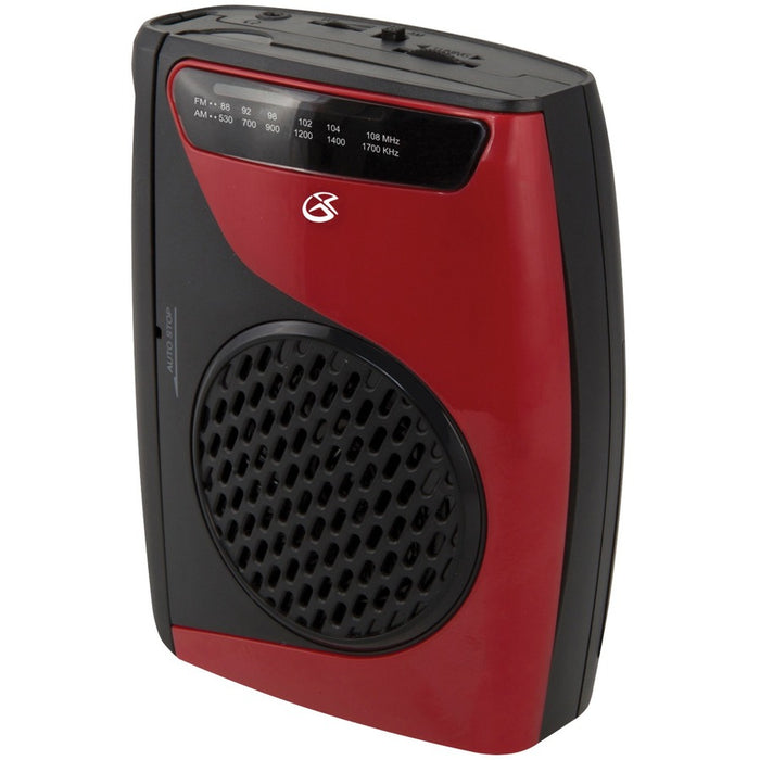 GPX Cassette Player with AM/FM Radio (CAS337B)