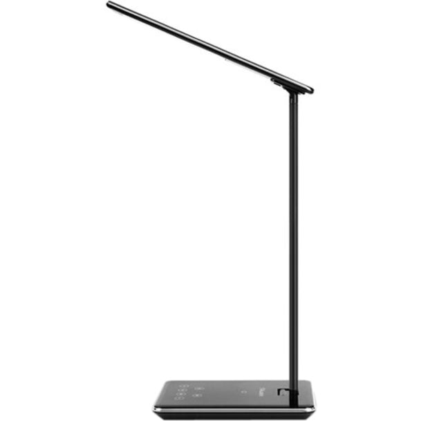 Aluratek LED Foldable Desk Lamp with Built-in Wireless Charging Pad