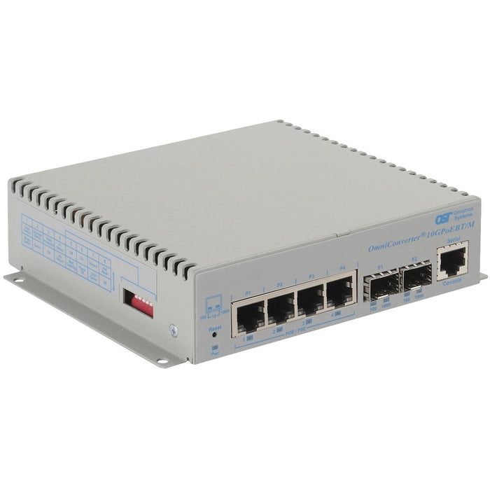 Omnitron Systems OmniConverter 10GPoEBT/M 3160B-0-24-9 Ethernet Switch